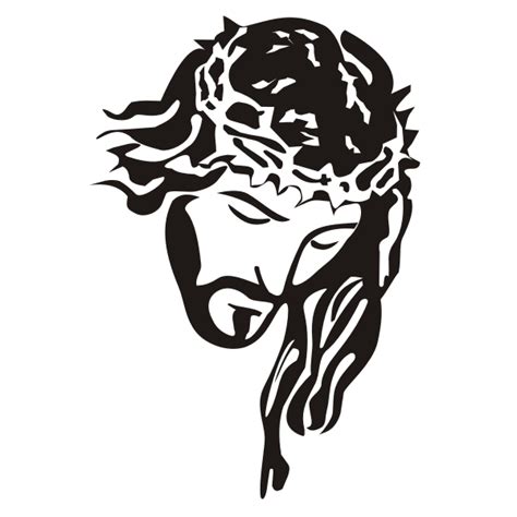 Jesus Christ Stencil Art Free Svg