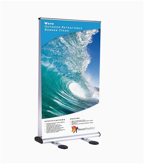 Ams 48 Retractable Banner Stand American Stitch