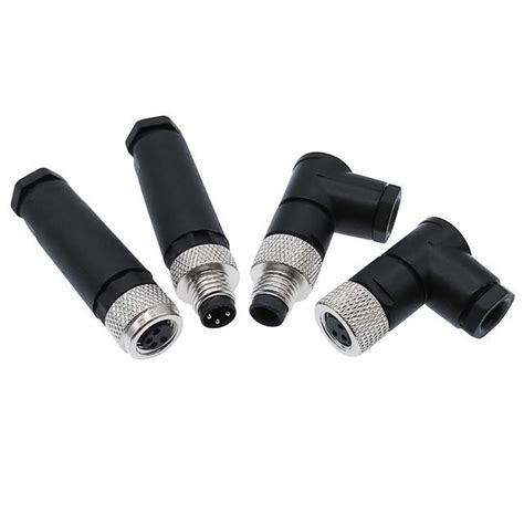 China Customized M8 Male Connector 4 Pin Manufacturers Factory Kabasi