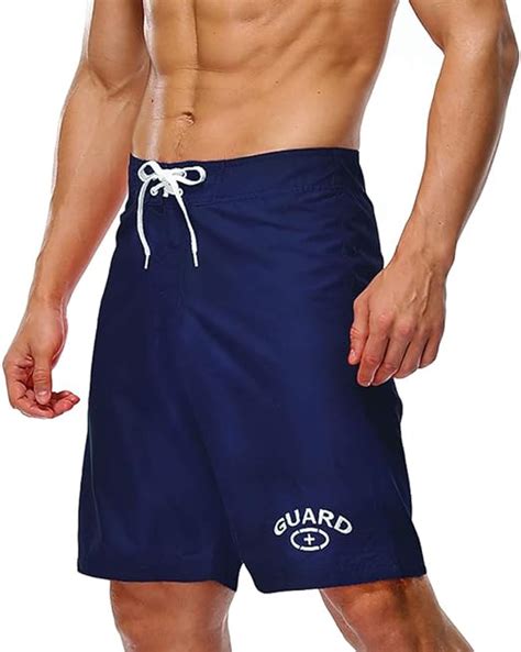 Adoretex Mens Guard Swim Board Shorts Water Shorts No Mesh