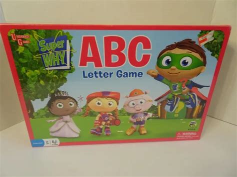 Super Why Abc Letter Game New Pbs Kids University Games Learning 2450