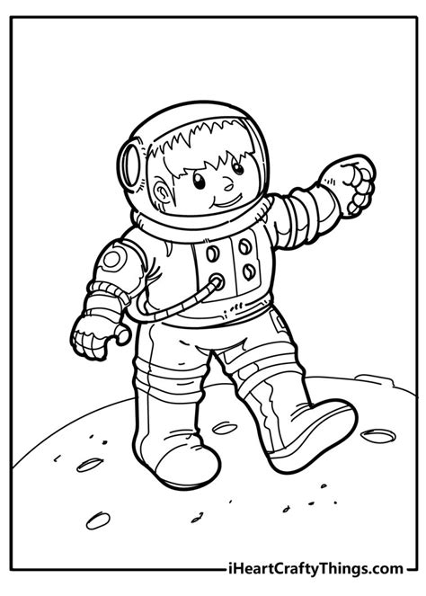 Astronaut Coloring Pages 100 Free Printables