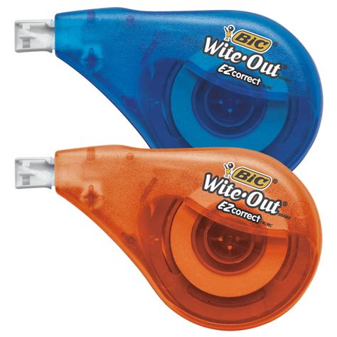 Bic Wite Out Ez Correct Correction Tape 10box