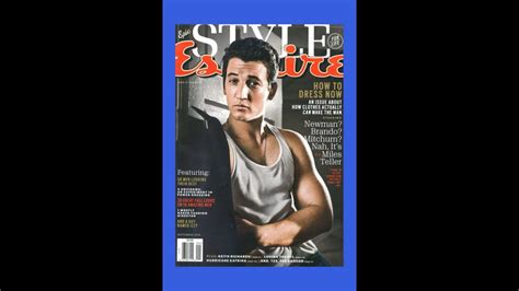 Miles Teller S Esquire Profile Really Backfires Youtube