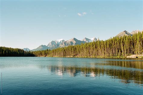 Quiet Lake In Banff National Park By Stocksy Contributor Justin