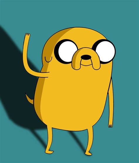 Say Hi To Jake The Dog Adventure Time Adventure Time Wallpaper