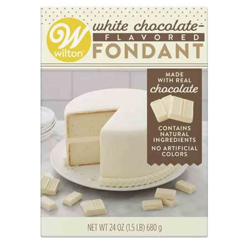 White Chocolate Flavored Fondant Country Kitchen Sweetart