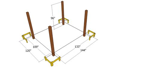 10x12 Pergola Plans Free Diy Plans Howtospecialist How To Build