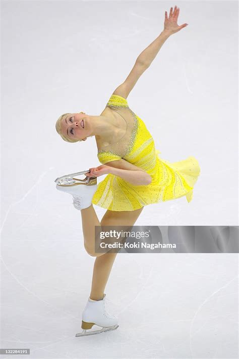 Kiira Korpi Of Finland Performs In The Womens Singles During Day One