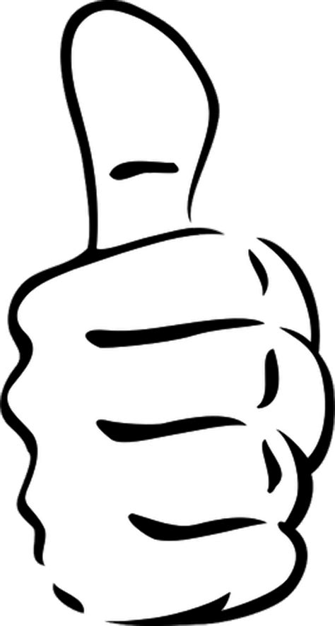 Download High Quality Thumbs Up Clip Art Vector Transparent Png Images