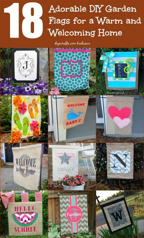 How To Make A Garden Flag Summer Outdoor Garden Flags To Update Your