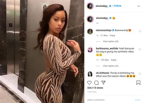 It S The Body For Me Alexis Skyy S Hourglass Figure Drives Fans Insane After She Shows Off