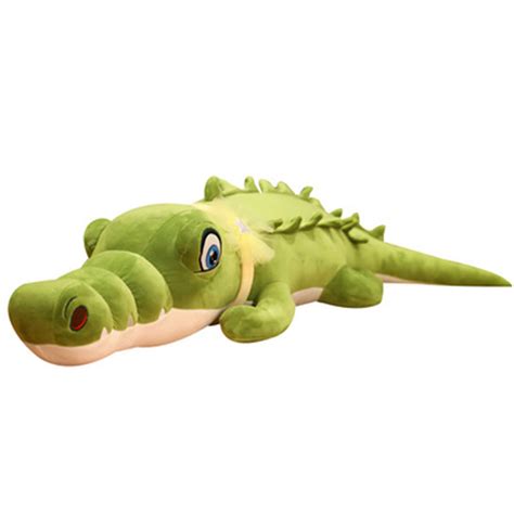 80cmgiant Crocodile Plush Toystrip Crocodile Plushstuffed Etsy