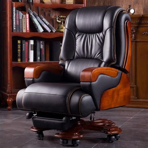 Rotating Luxurious Office Chair Comfortable Household Leisure Massage Boss Chair In 2021