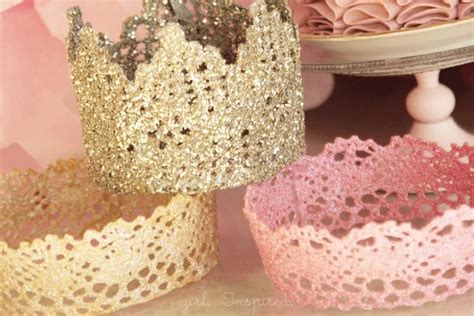 Lace Princess Crowns Diy Girl Inspired
