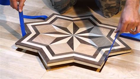 Pid Floors Presents Installing A Hardwood Flooring Medallion Inlay