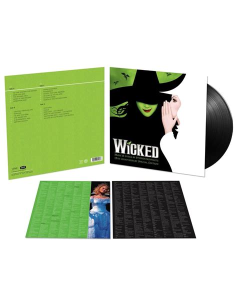 Original Broadway Cast Wicked Music By Stephen Schwartz Vinyl Pop Music