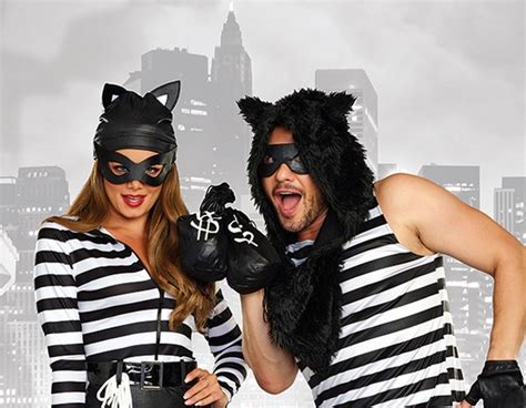 Cat Burglar Costume From 31 Genius Couples Halloween Costume Ideas E