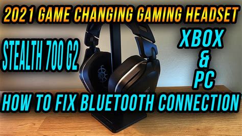 Fix Turtle Beach Stealth Gen Paired To Pc Via Bluetooth Youtube