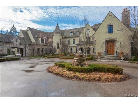 This home has been called the. 20,000-Square Foot Story Book Castle: West Bloomfield Real ...