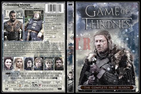 In season one, the story centers on three primary areas: Game of Thrones (Season 1-6) - Custom Dvd Cover Set ...