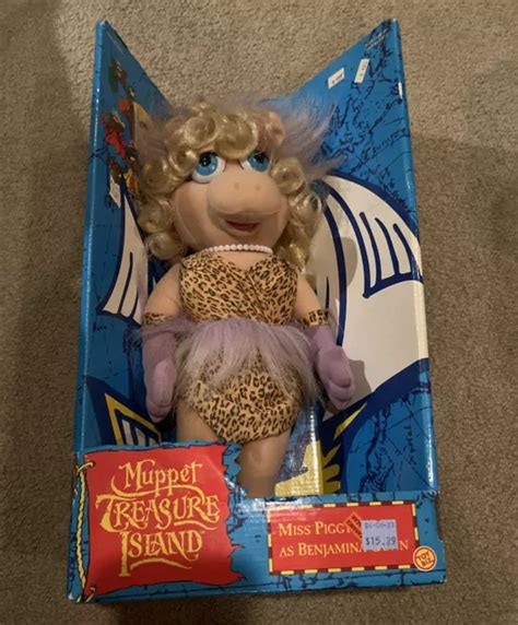 1995 Jim Henson Muppets Miss Piggy Treasure Island Benjamina Gunn Toy