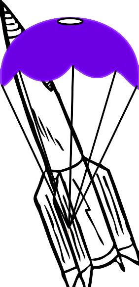 Parachute With Rocket Clip Art At Vector Clip Art Online