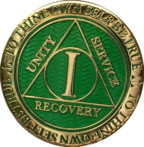 Pin on 1 Year AA Medallions