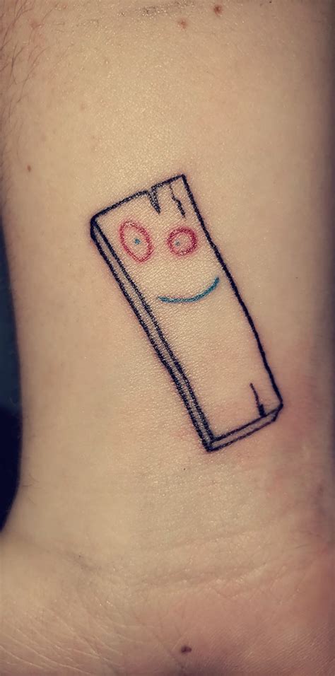 My First Tattoo Plank From Ed Edd N Eddy Tattoo