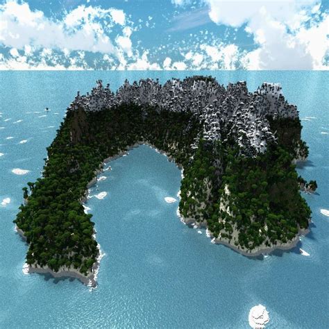 The Island Survival Map Minecraft Map