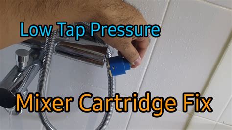 How To Increase Shower Pressure Easy Mixer Cartridge Fix Savings 150 Youtube