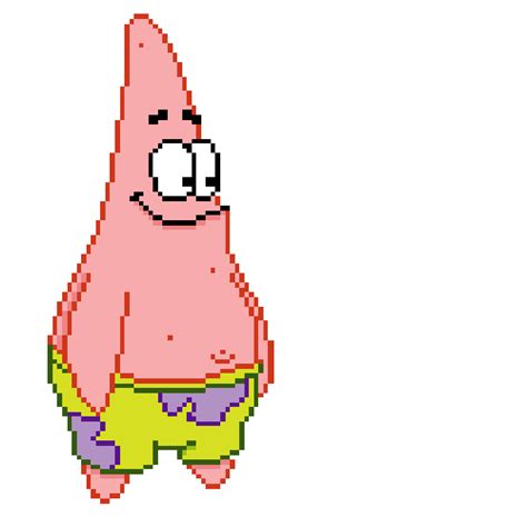 Patrick Star Pixel Art Wiffle 1792 The Best Porn Website