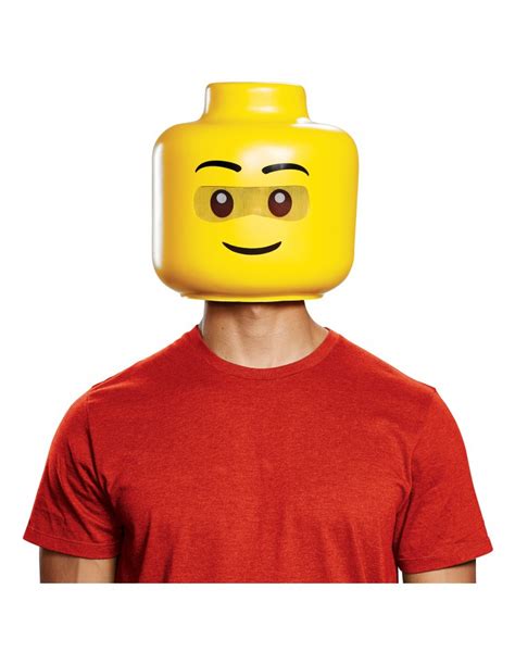 Lego Guy Full Head Lego Costume Mask
