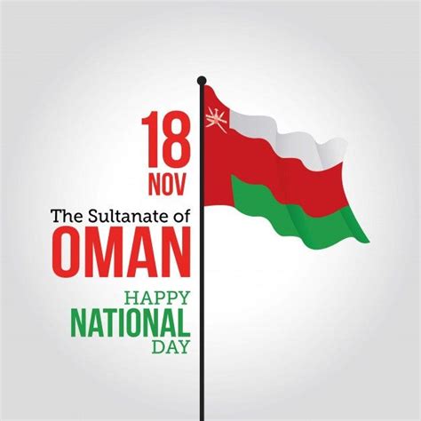 Premium Vector Oman National Day Oman National Day Happy National