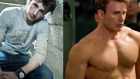 Chris Evans Amazing Body Transformation For Captain America Movie Youtube