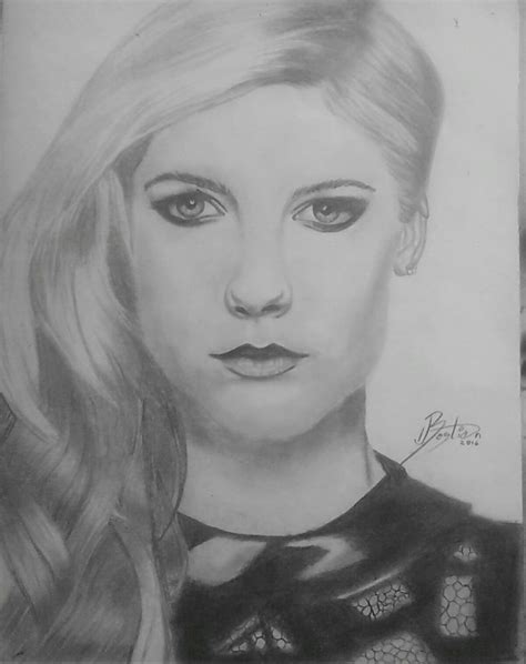 Avril Lavigne Por Bastianart Dibujando