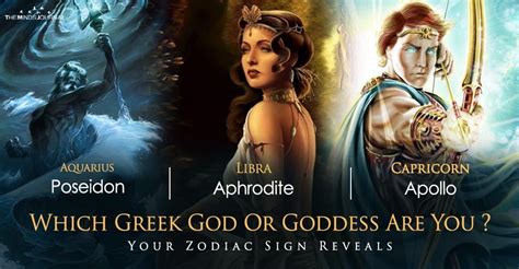 Which Greek God Or Goddess Are You Your Zodiac Sign Reveals Greek