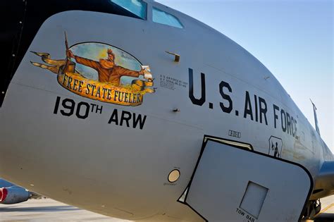 Oldest Jet In The Air Force Returns Home 190th Air Refueling Wing