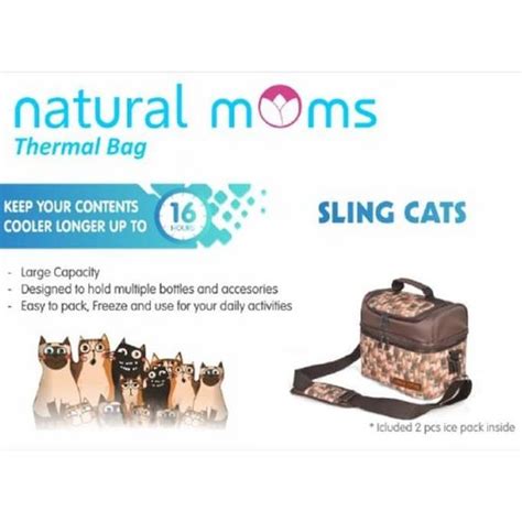 Jual Promo Natural Mom Thermal Bag Sling Cats Di Lapak Opall Shop