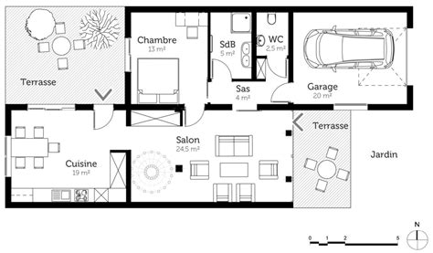 Parfait Plan De Maison Duplex Gratuit Chambres Pdf And Photos House Plans Floor Plans