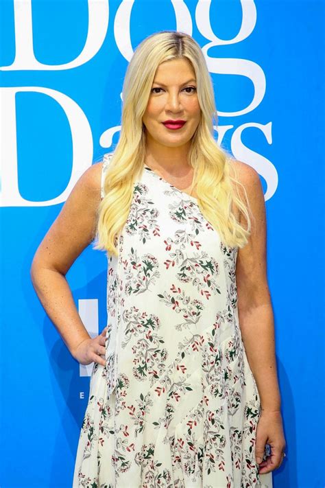 She was a jewish and her parents had immigrated from russia and poland but she saw her parents celebrating. TORI SPELLING at Dog Days Premiere in Century City 08/05/2018 - HawtCelebs