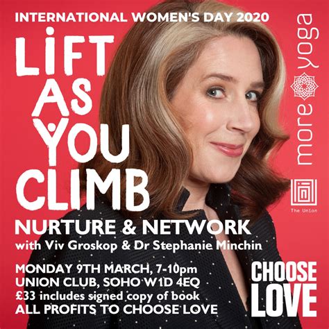 Lift As You Climb With Viv Groskop Moreyoga