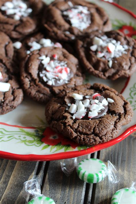 The site may earn a commission on some products. The Pioneer Woman Chocolate Peppermint Cookies - My Farmhouse Table | Recipe in 2020 ...