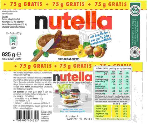 Whether printing yourself or buying from a printer, any bottle label will need to be determined by a few. Nutella and new EU food label requirements - Page 6 - Miscellaneous - Toytown Germany