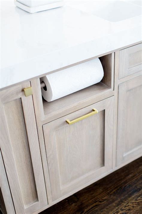 Built In Paper Towel Holder Kitchen Island Cabinet With Built In Paper