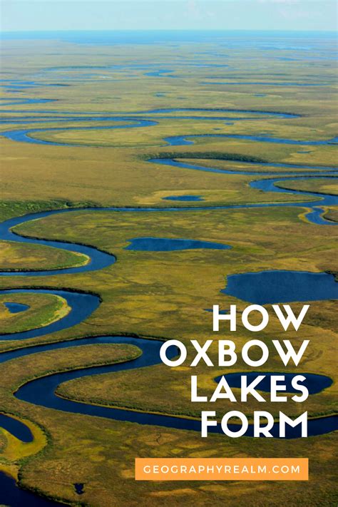 Picture Of Oxbow Lakes And Oxbow Bends Physical Geography Meander