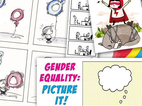 Igualdad y equidad son dos principios íntimamente relacionados, que aunque suelen ser usados. Conoce los cómics y viñetas sobre igualdad de género ...