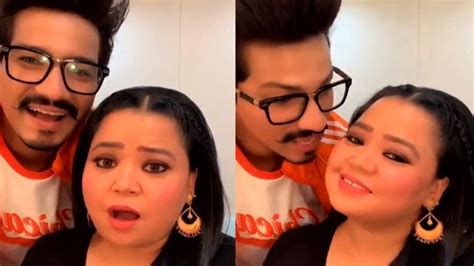 Bharti Singhs Most Funny Video With Hubby Haarsh Limbachiyaa Youtube