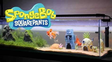 Spongebob Themed Fish Tank Aquariumia