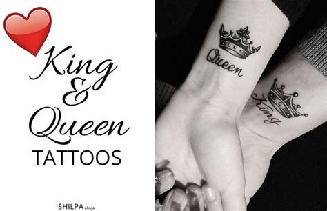 More images for husband and wife matching tattoos ideas » king-and-queen-tattoos-couple-tattoos-trend-king-tattoo ...